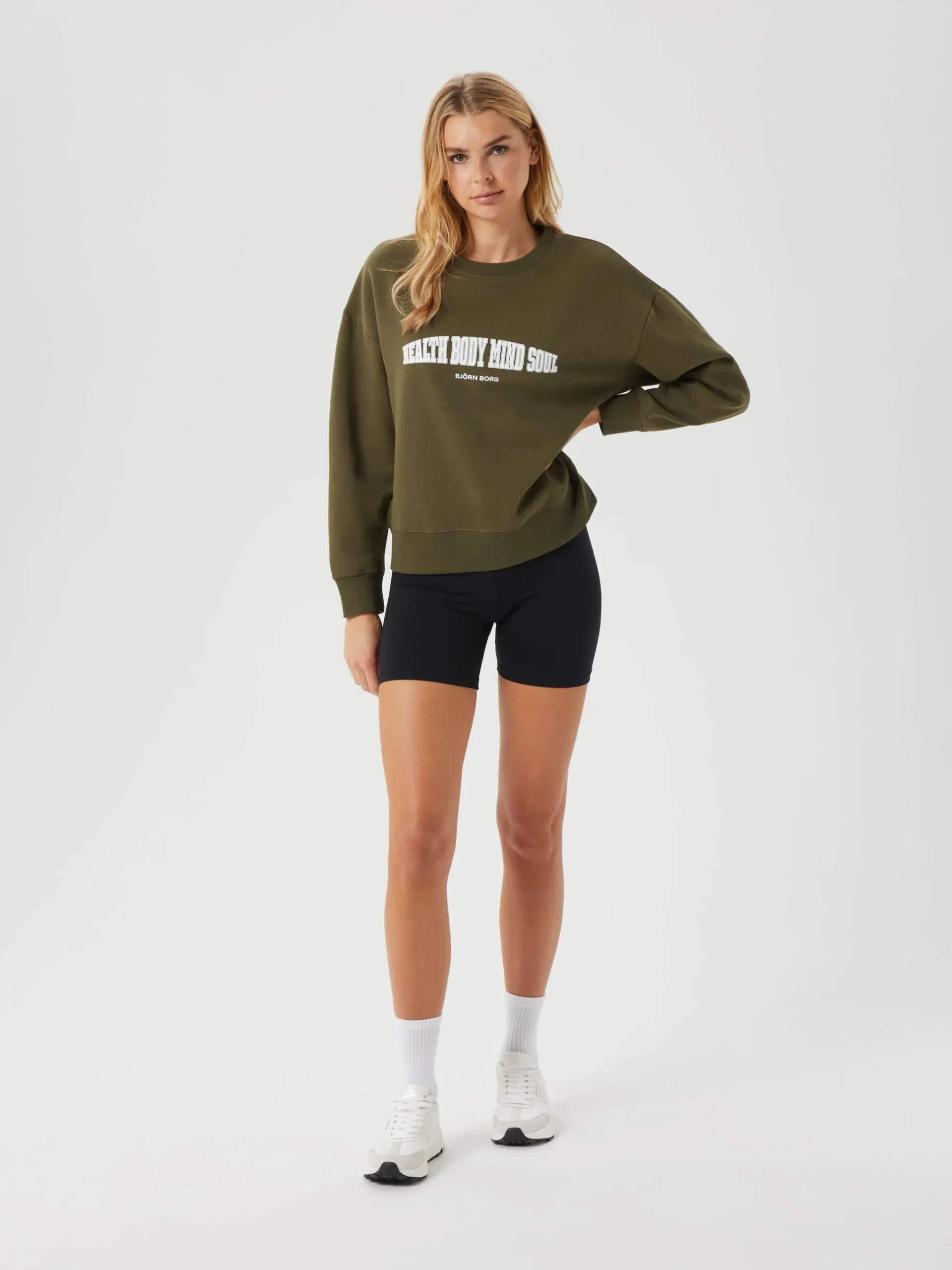 Björn Borg Tröjor * Ace Boyfriend Crew Olive Night