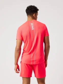 Björn Borg T-Shirts|Tennis & Padel * Ace ight T-hirt Diva Pink
