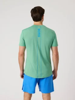 Björn Borg T-Shirts|Tennis & Padel * Ace ight T-hirt Malachite Green