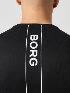 Björn Borg T-Shirts|Tennis & Padel * Ace ight T-hirt Black Beauty
