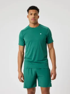 Björn Borg T-Shirts|Tennis & Padel * Ace eh Pane T-hirt Posy Green