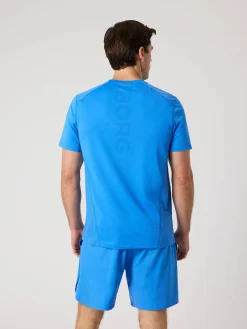 Björn Borg T-Shirts|Tennis & Padel * Ace eh Pane T-hirt Palace Blue