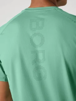 Björn Borg T-Shirts|Tennis & Padel * Ace eh Pane T-hirt Malachite Green
