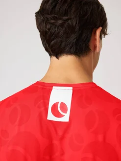 Björn Borg T-Shirts|Tennis & Padel * Ace Perforance T-hirt Flame Scarlet