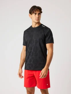 Björn Borg T-Shirts|Tennis & Padel * Ace Perforance T-hirt Black Beauty