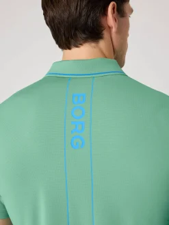 Björn Borg Pikétröjor|Tennis & Padel * Ace Poo hirt Malachite Green