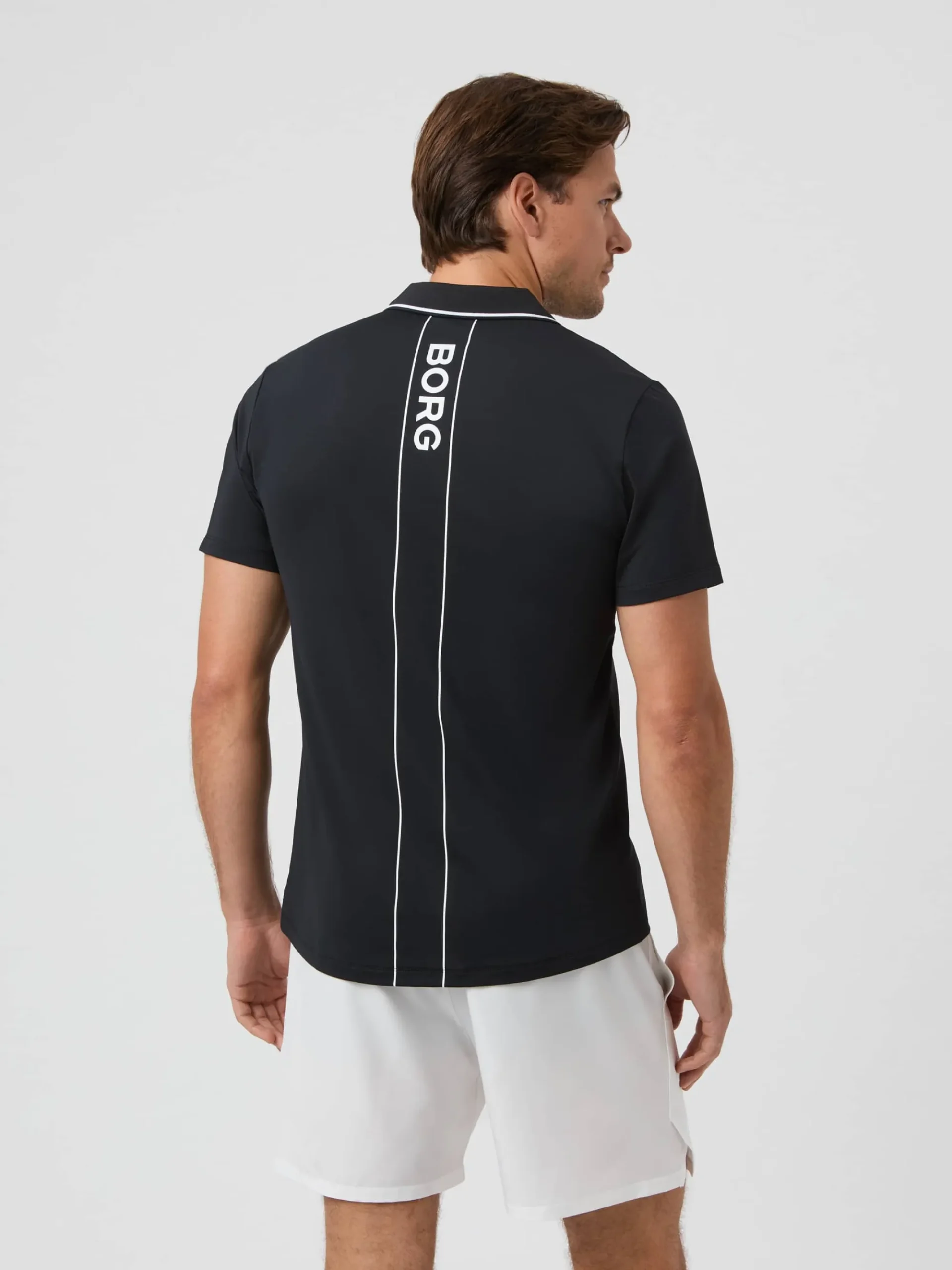 Björn Borg Pikétröjor|Tennis & Padel * Ace Poo hirt Black Beauty