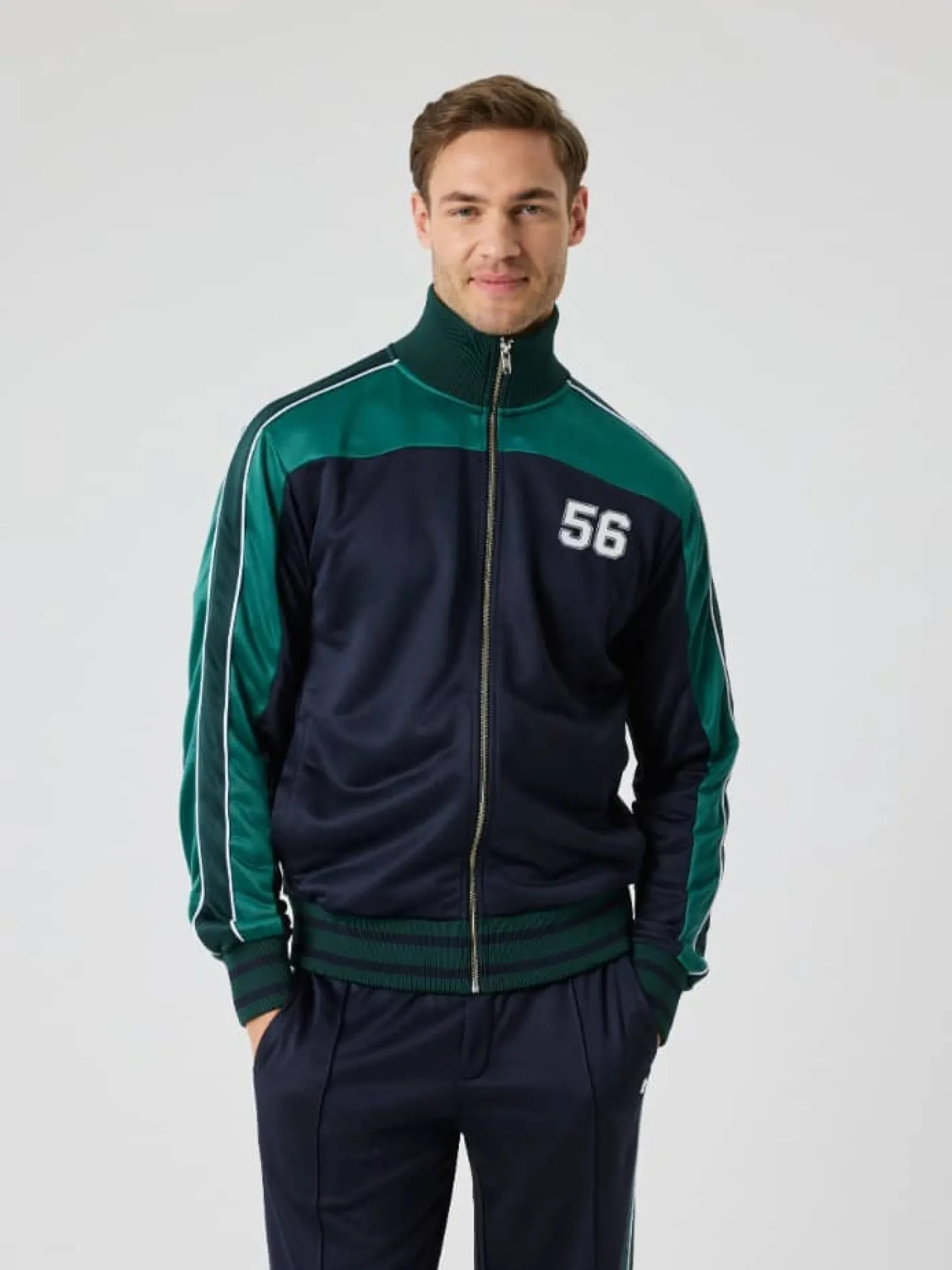 Björn Borg Jackor|Tennis & Padel * Ace Retro Track Jacket 56 Night Sky