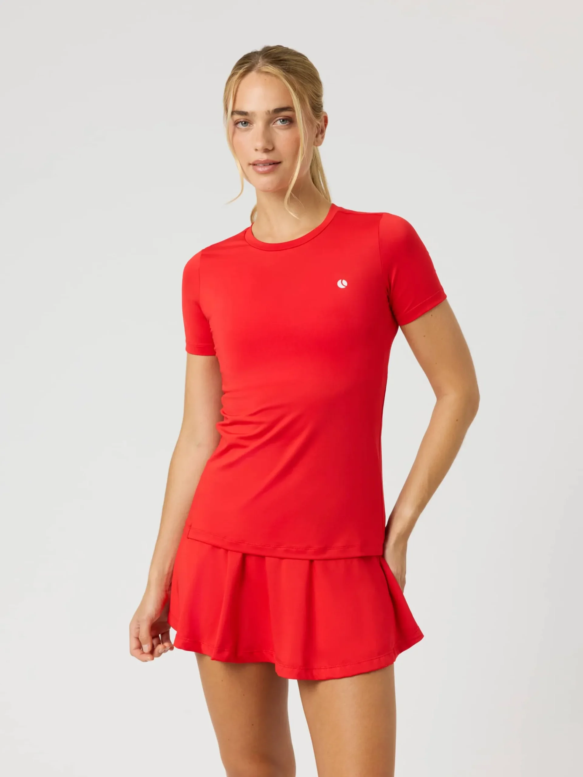 Björn Borg T-Shirts|Tennis & Padel * Ace i T-hirt Flame Scarlet