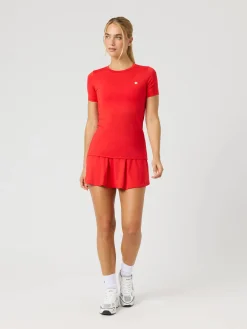 Björn Borg T-Shirts|Tennis & Padel * Ace i T-hirt Flame Scarlet