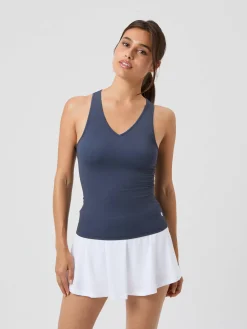 Björn Borg Toppar * Ace V Neck Tank Top Odyssey Gray