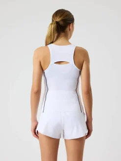 Björn Borg Toppar|Tennis & Padel * Ace V Neck Tank Top Brilliant White