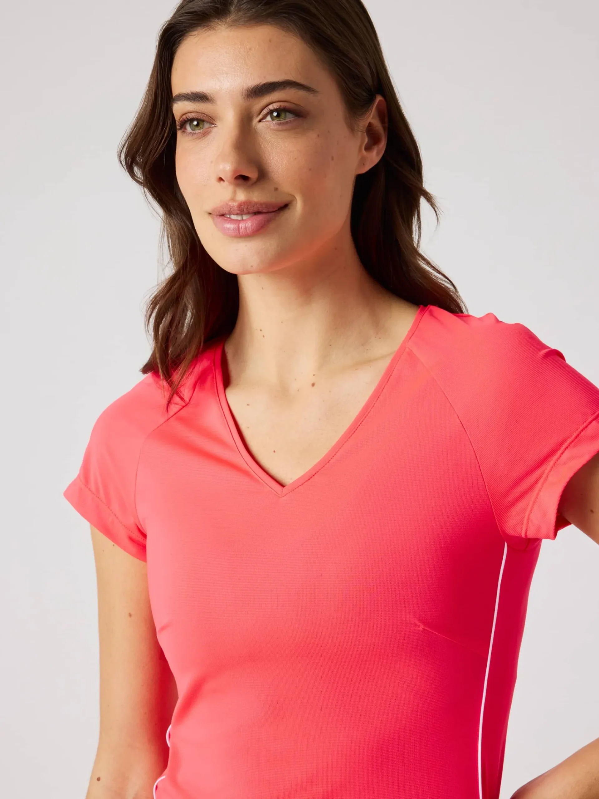 Björn Borg T-Shirts|Tennis & Padel * Ace V-Neck T-hirt