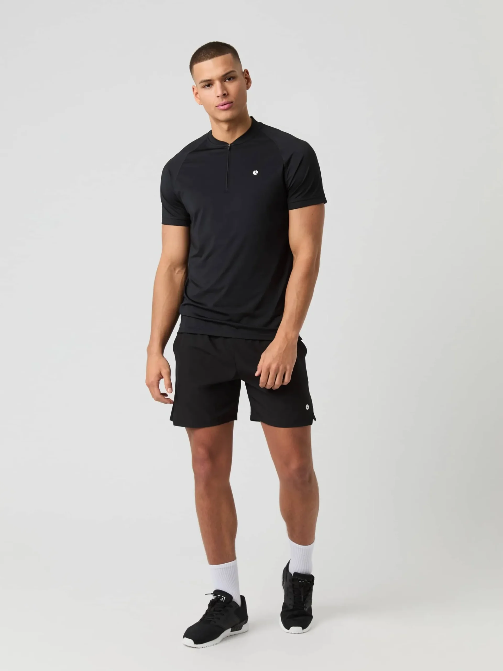 Björn Borg Pikétröjor|Tennis & Padel * Ace Zip Poo hirt Black Beauty