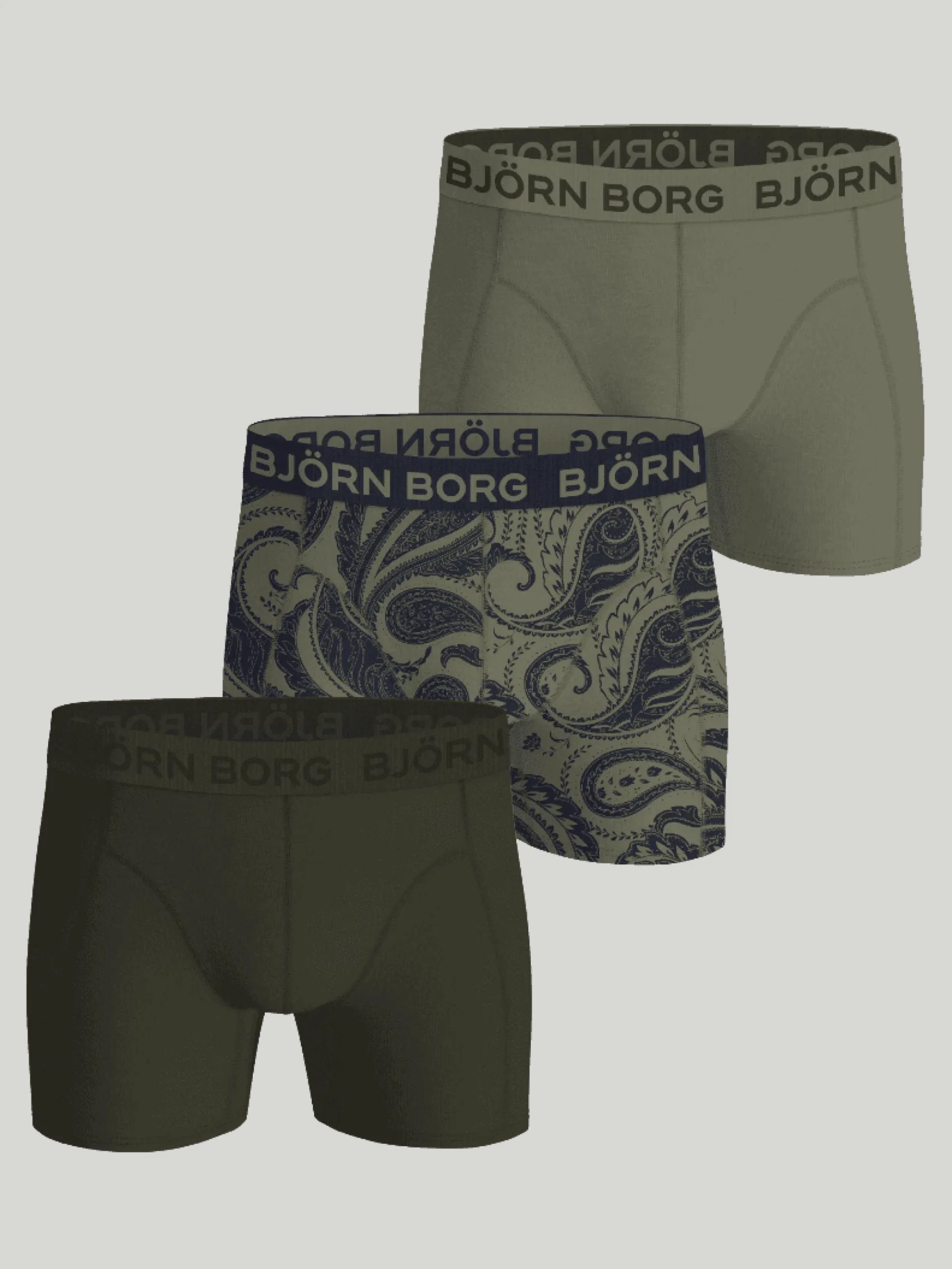 Björn Borg Boxers * Baboo Cotton Bend Boxer 3-pack