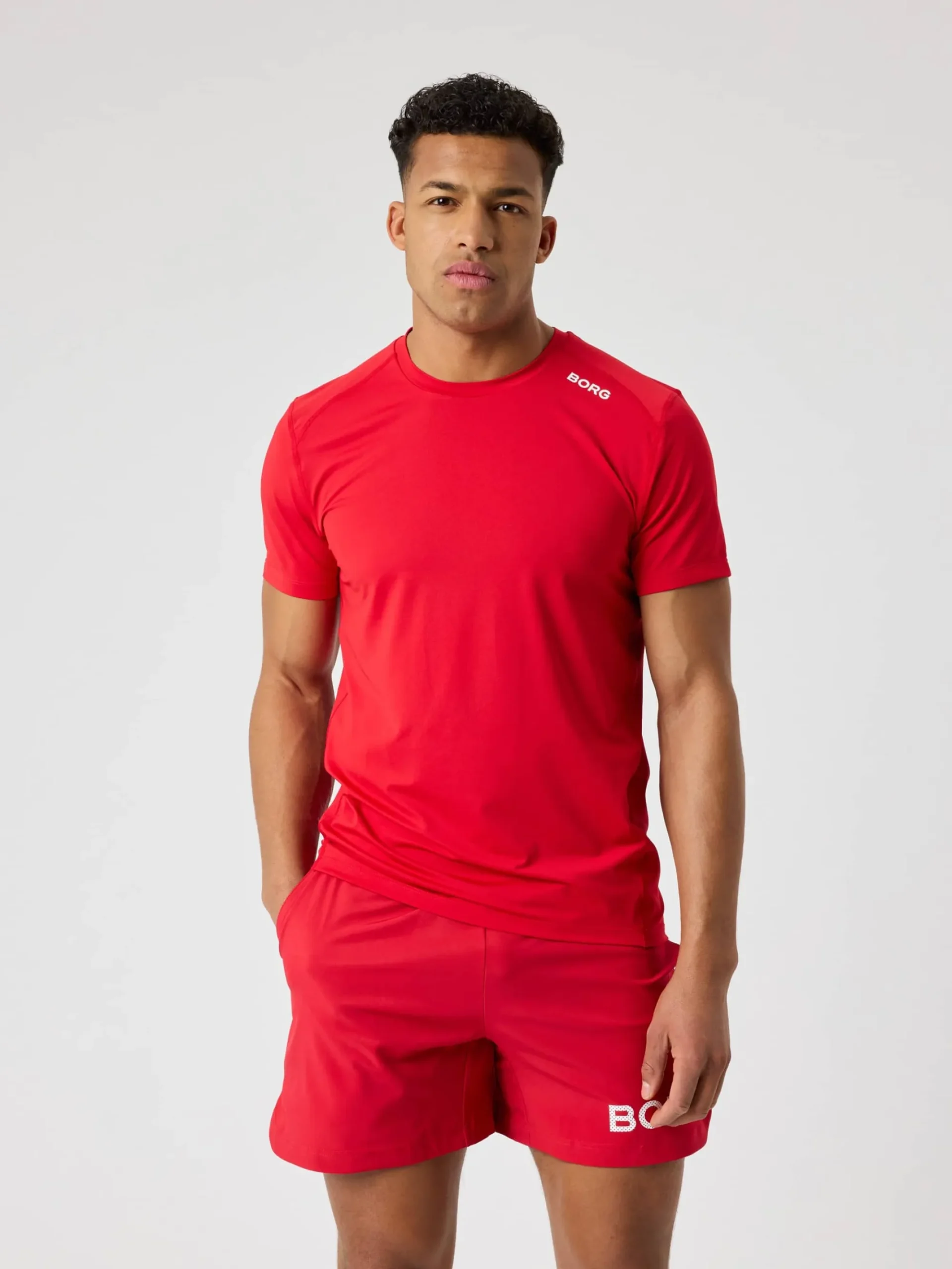 Björn Borg T-Shirts|Gym & Träning * Borg Athetic T-hirt Lychee