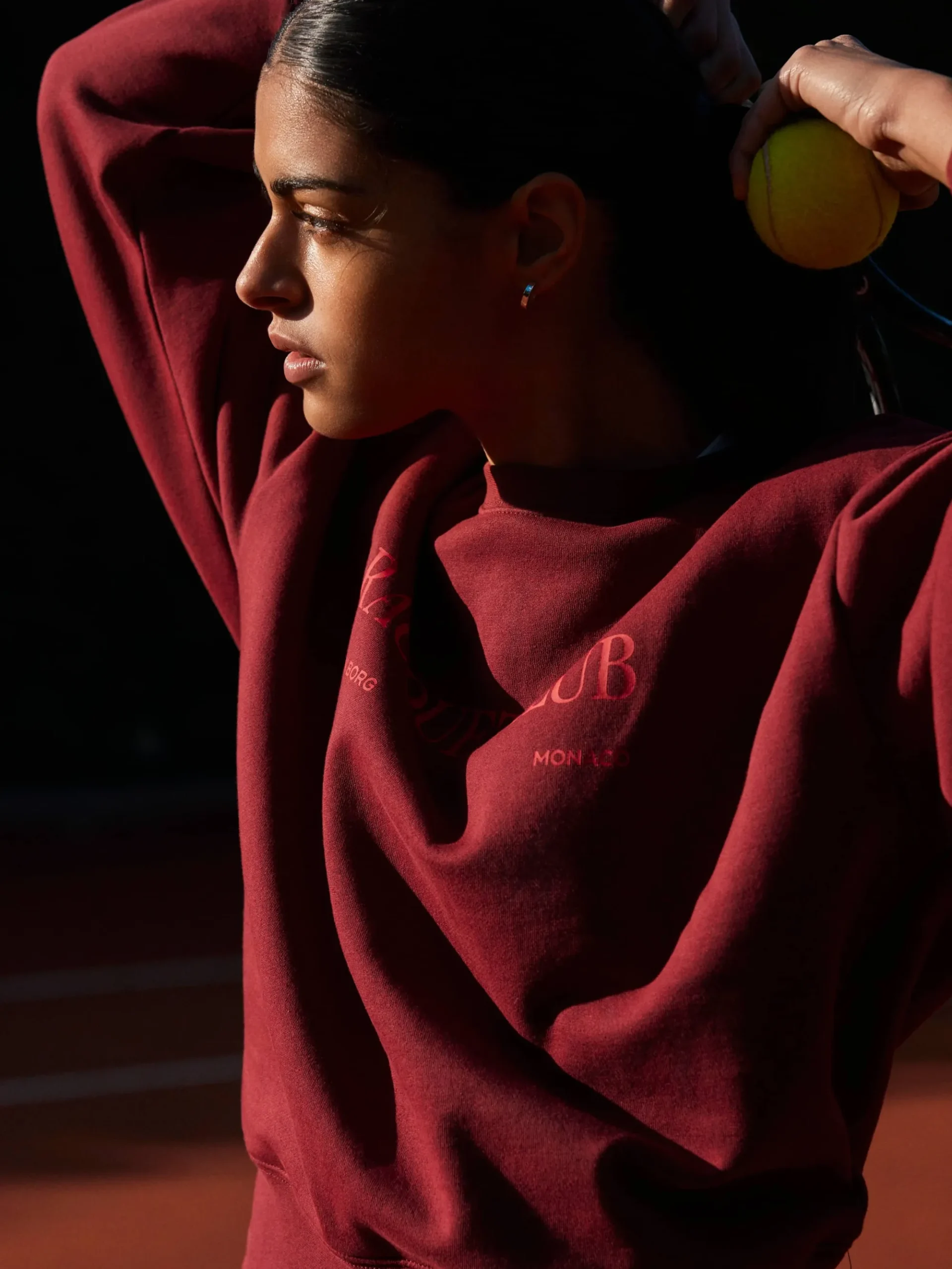 Björn Borg Tröjor * Borg Boyfriend Crew Pomegranate