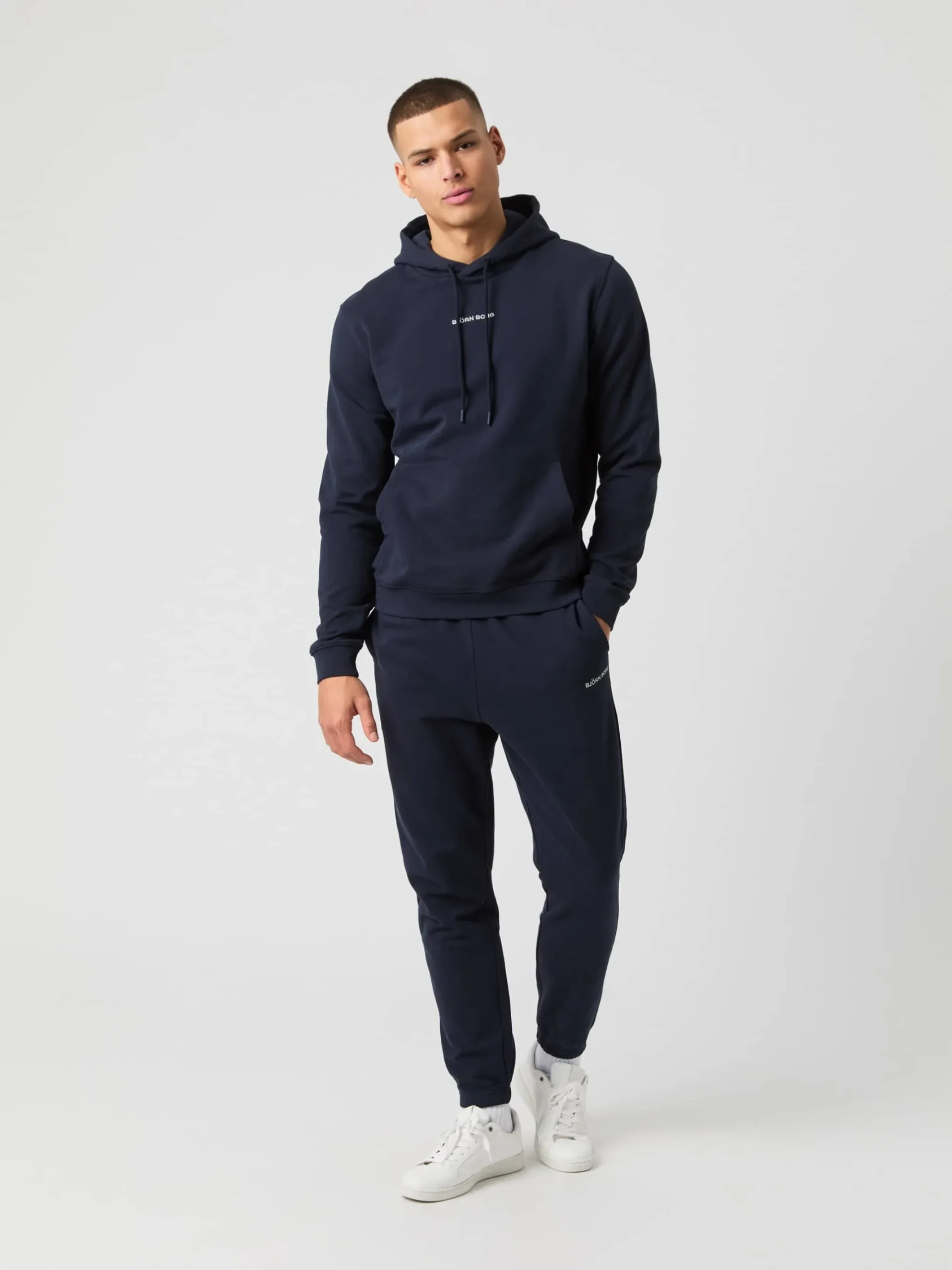 Björn Borg Hoodies|Vardag & Loungewear * Borg Caic Hoodie Night Sky