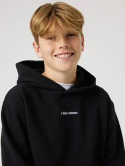 Björn Borg Hoodies & Tröjor * Borg Classic Hoodie Black Beauty