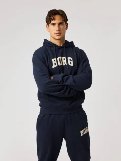 Björn Borg Hoodies|Vardag & Loungewear * Borg Caic Print Hoodie Night Sky