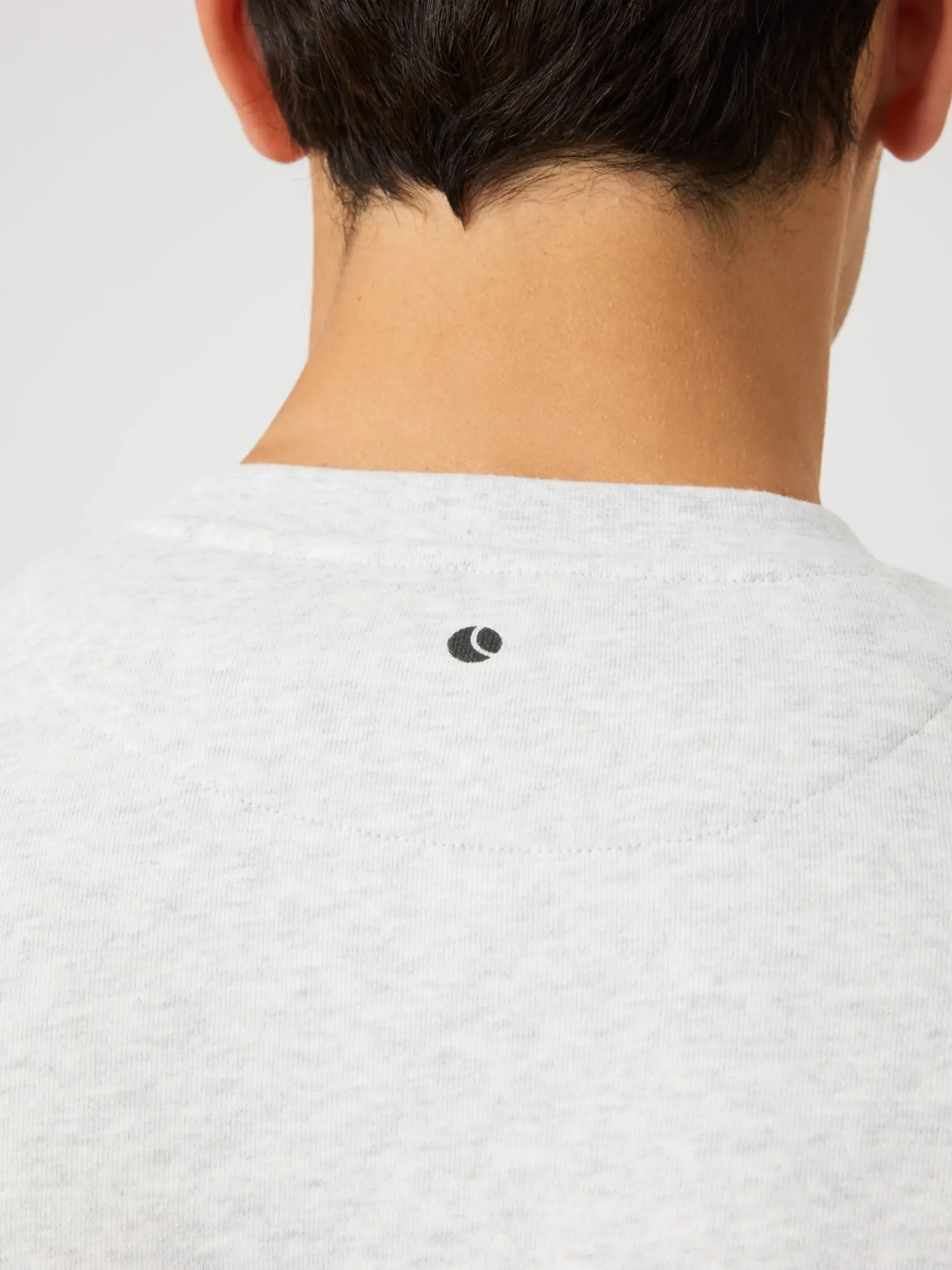 Björn Borg Tröjor|Vardag & Loungewear * Borg Caic Print weathirt Ultra Light Grey Melange