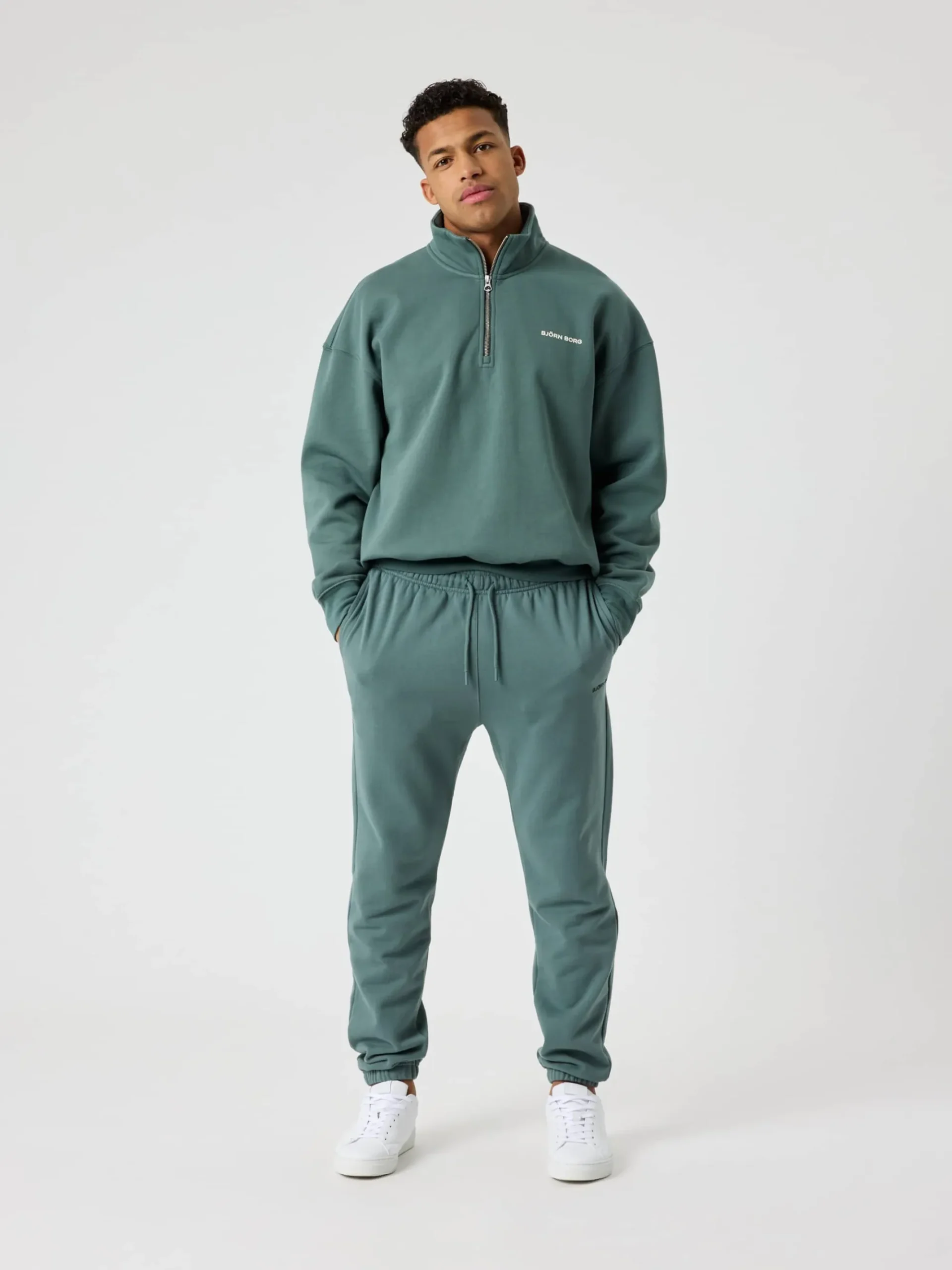 Björn Borg Vardag & Loungewear|Byxor * Borg Caic weatpant Balsam Green