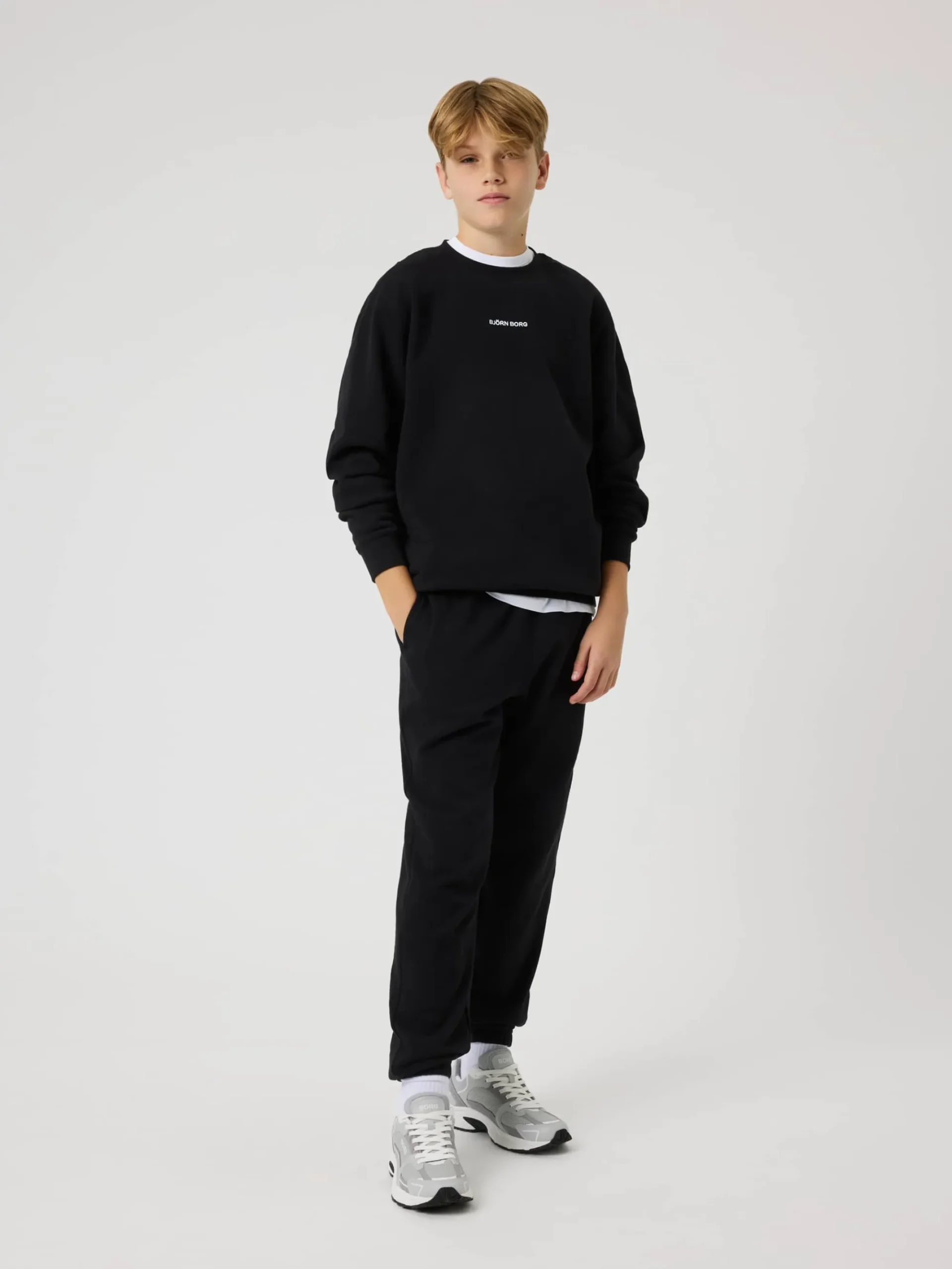 Björn Borg Mjukisbyxor * Borg Classic Sweatpants Black Beauty