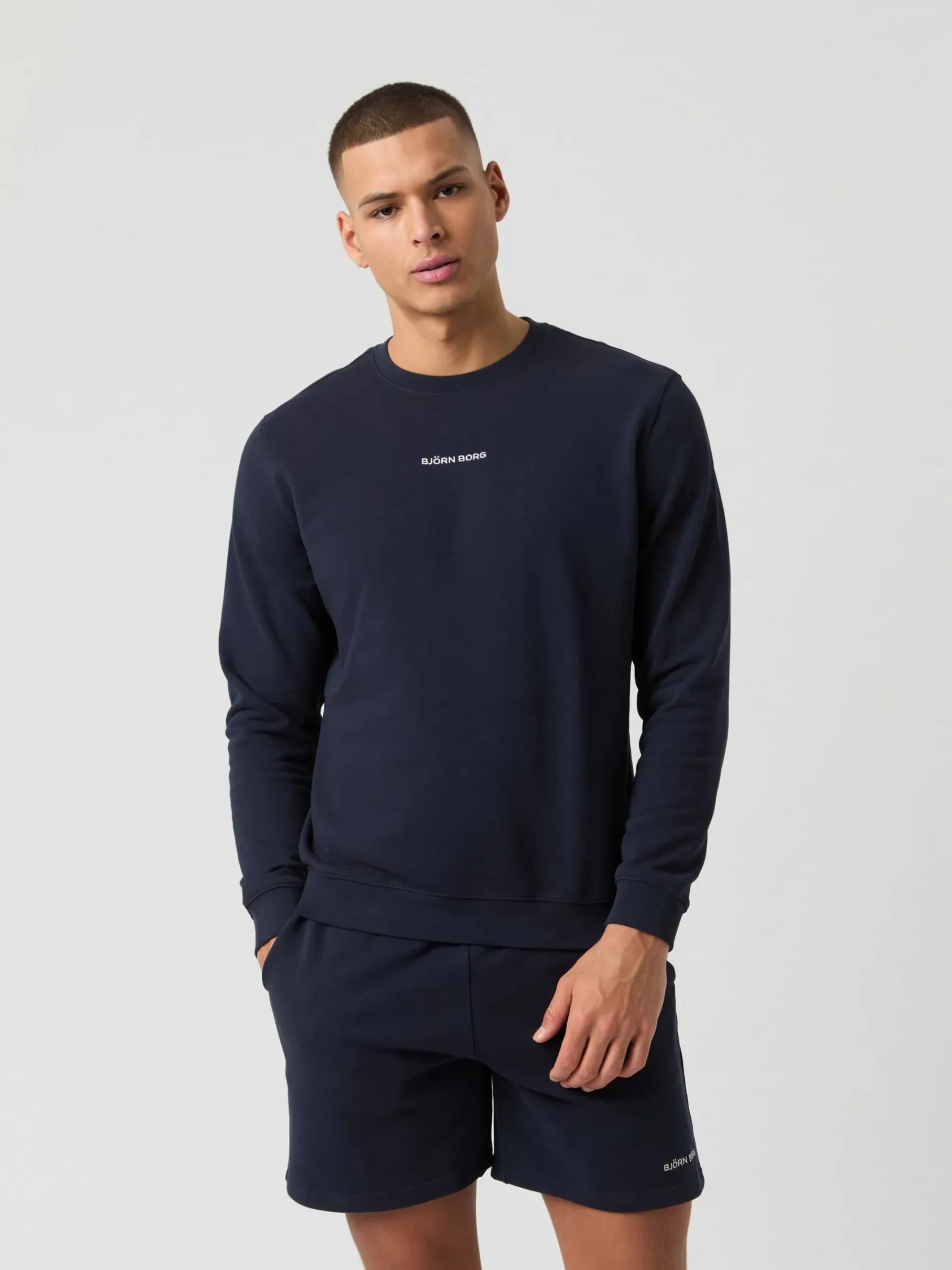 Björn Borg Tröjor|Vardag & Loungewear * Borg Caic weathirt Night Sky