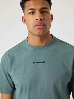 Björn Borg T-Shirts|Vardag & Loungewear * Borg Caic T-hirt Balsam Green