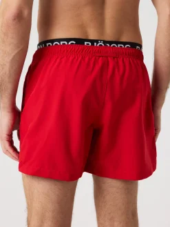 Björn Borg Badshorts|Bad * Borg Eatic wi hort Pompeian Red