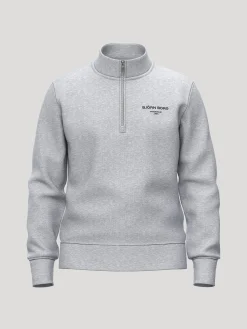 Björn Borg Tröjor|Vardag & Loungewear * Borg Eentia 1 Haf Zip Gråmelerad