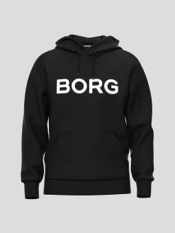 Björn Borg Hoodies|Vardag & Loungewear * Borg Eentia 3 Hoodie Black Beauty