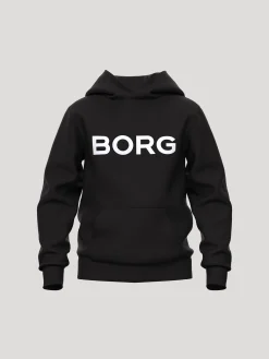 Björn Borg Hoodies & Tröjor * Borg Essential 3 Hoodie Black Beauty