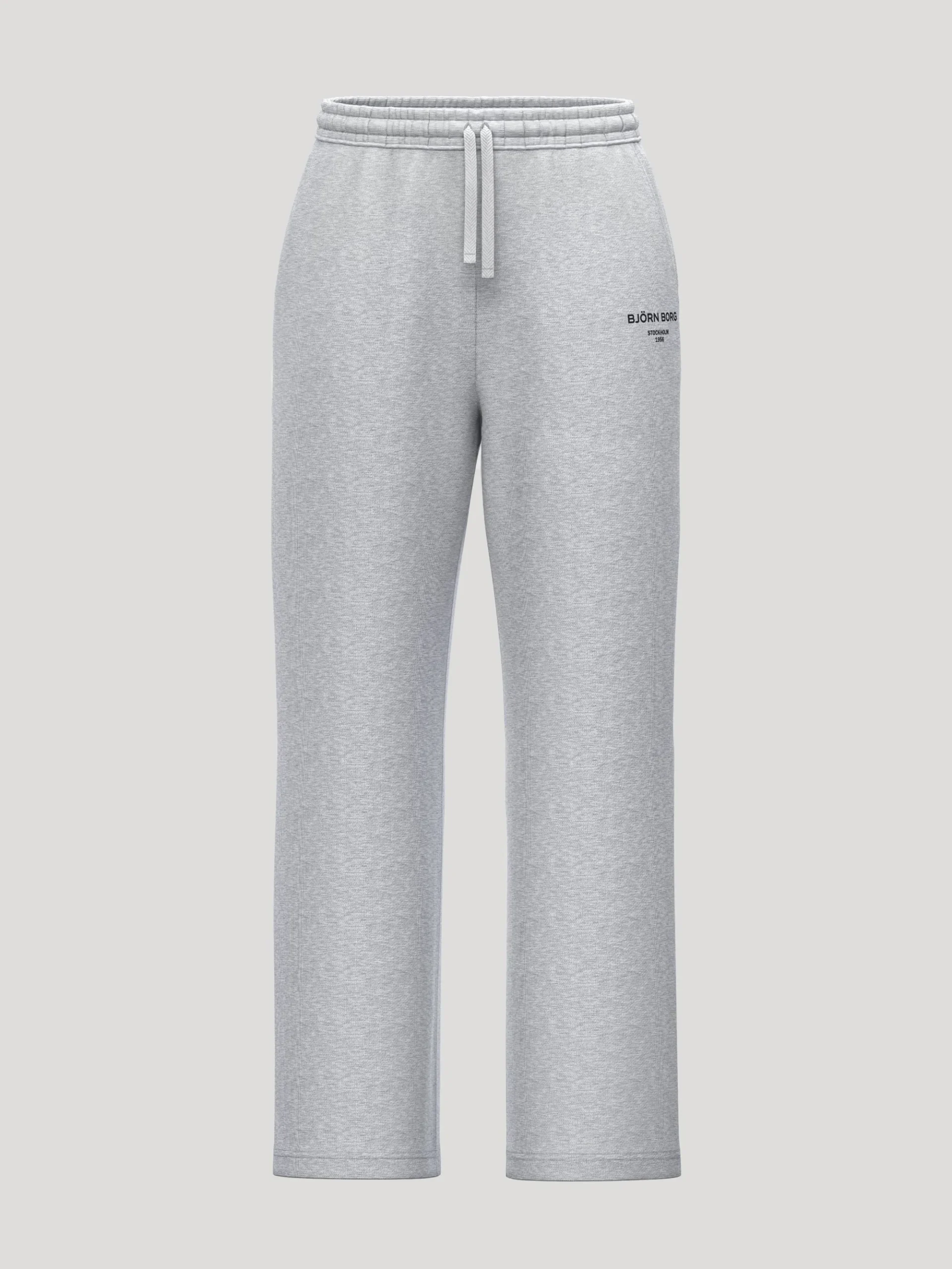Björn Borg Byxor|Vardag & Loungewear * Borg Eentia 1 traight weatpant Gråmelerad