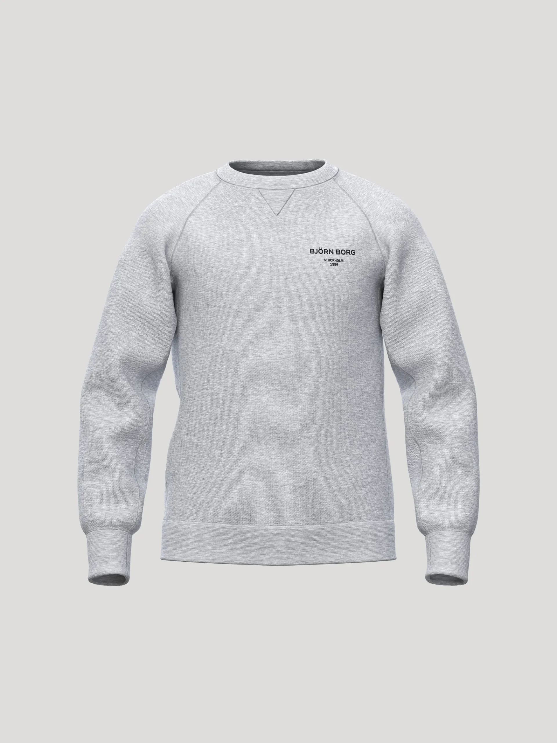 Björn Borg Toppar * Borg Essential 1 Sweatshirt Gråmelerad
