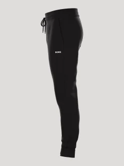Björn Borg Vardag & Loungewear|Byxor * Borg Eentia 4 Tapered weatpant Black Beauty