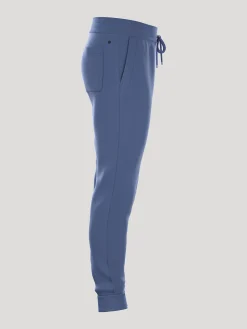 Björn Borg Vardag & Loungewear|Byxor * Borg Eentia 4 Tapered weatpant Coastal Fjord