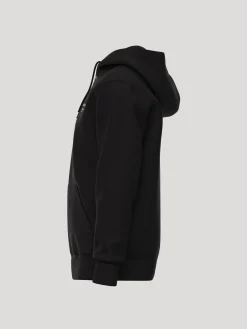 Björn Borg Hoodies|Vardag & Loungewear * Borg Eentia 1 Zip Hoodie Black Beauty
