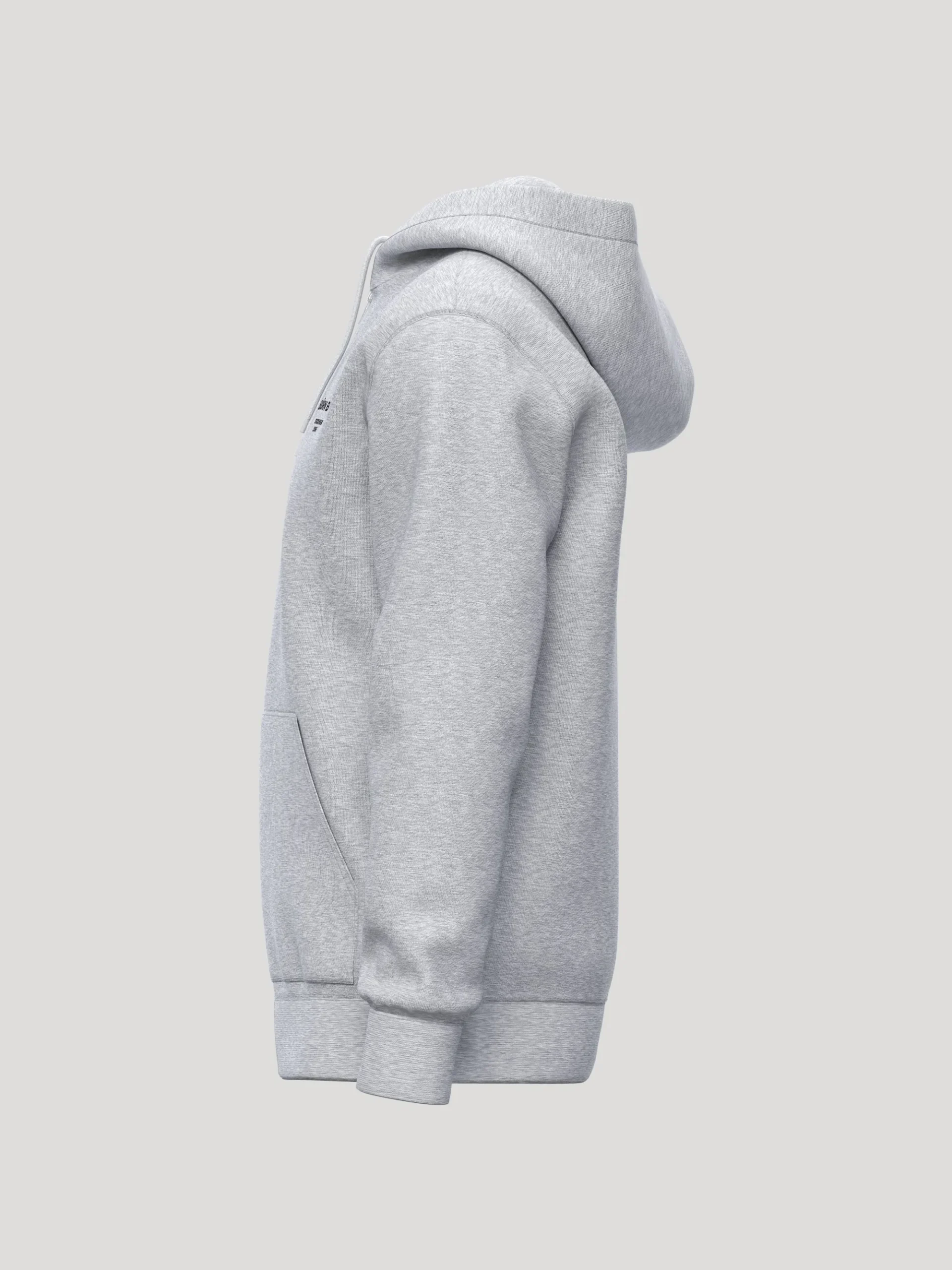 Björn Borg Hoodies|Vardag & Loungewear * Borg Eentia 1 Zip Hoodie Gråmelerad