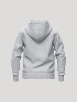Björn Borg Hoodies & Tröjor * Borg Essential 1 Zip Hoodie Gråmelerad