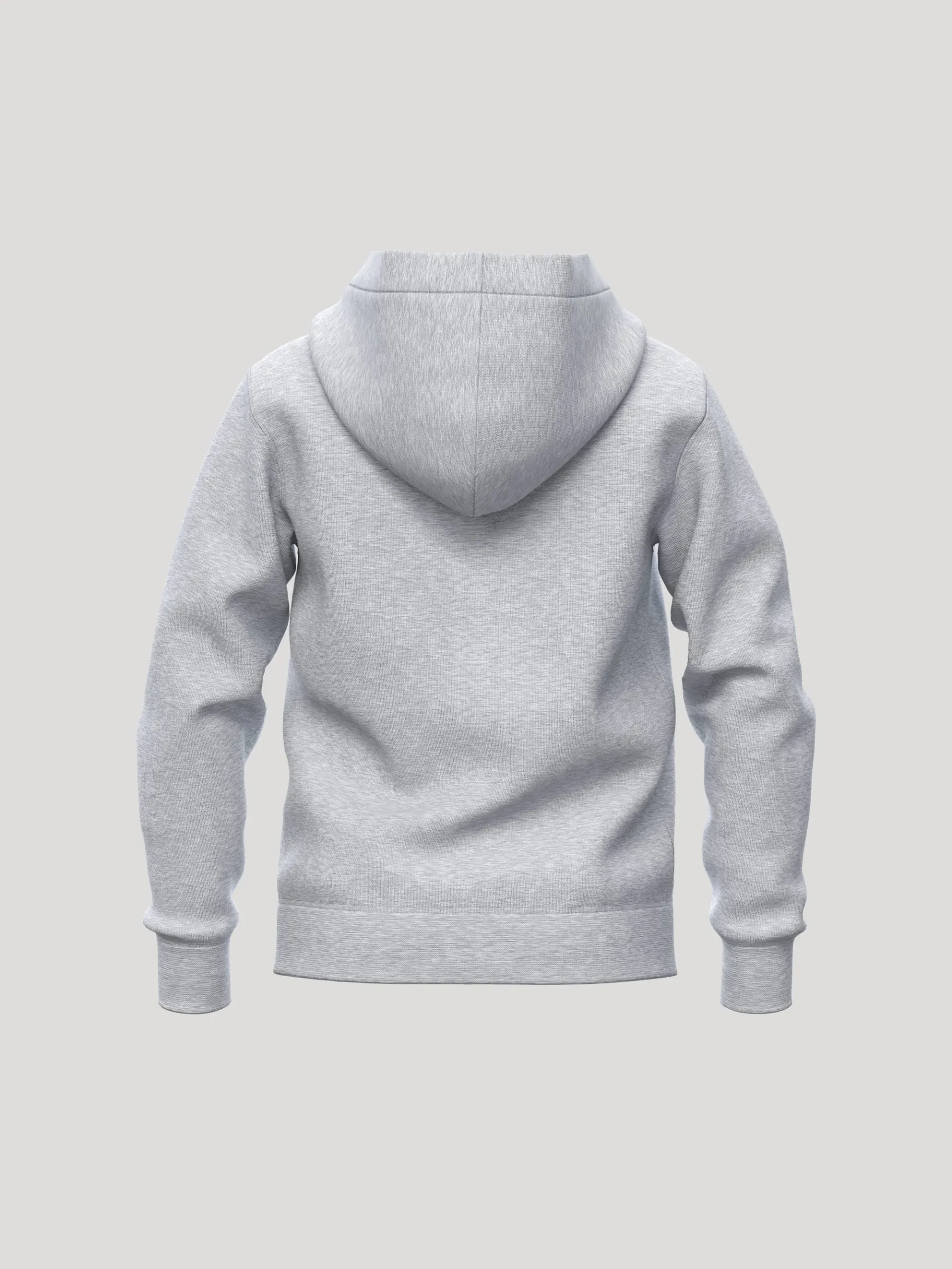 Björn Borg Hoodies & Tröjor * Borg Essential 1 Zip Hoodie Gråmelerad
