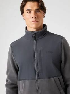 Björn Borg Jackor * Borg Feece Hybrid Jacket Asphalt