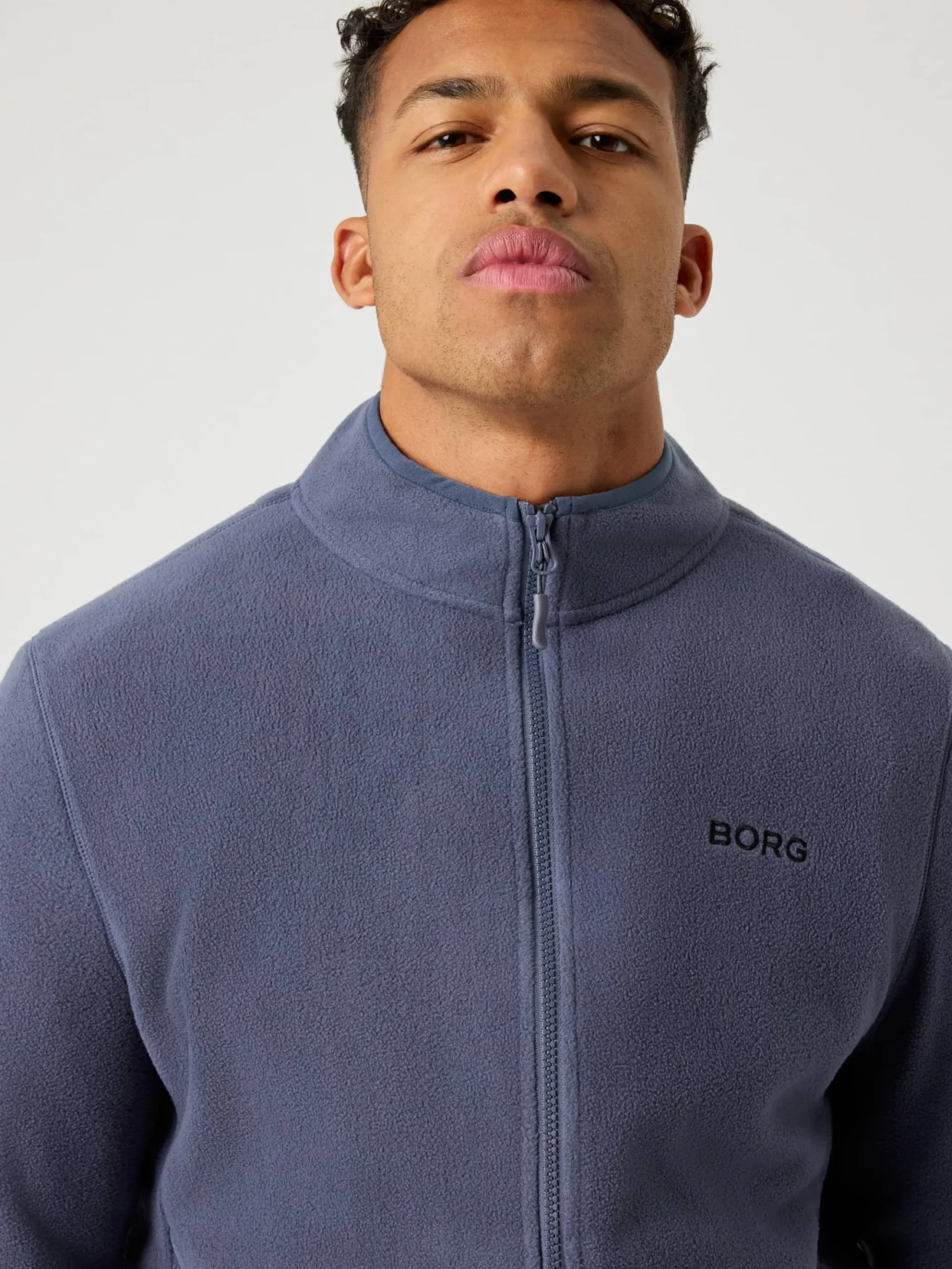 Björn Borg Jackor * Borg Fu Zip Feece Odyssey Gray