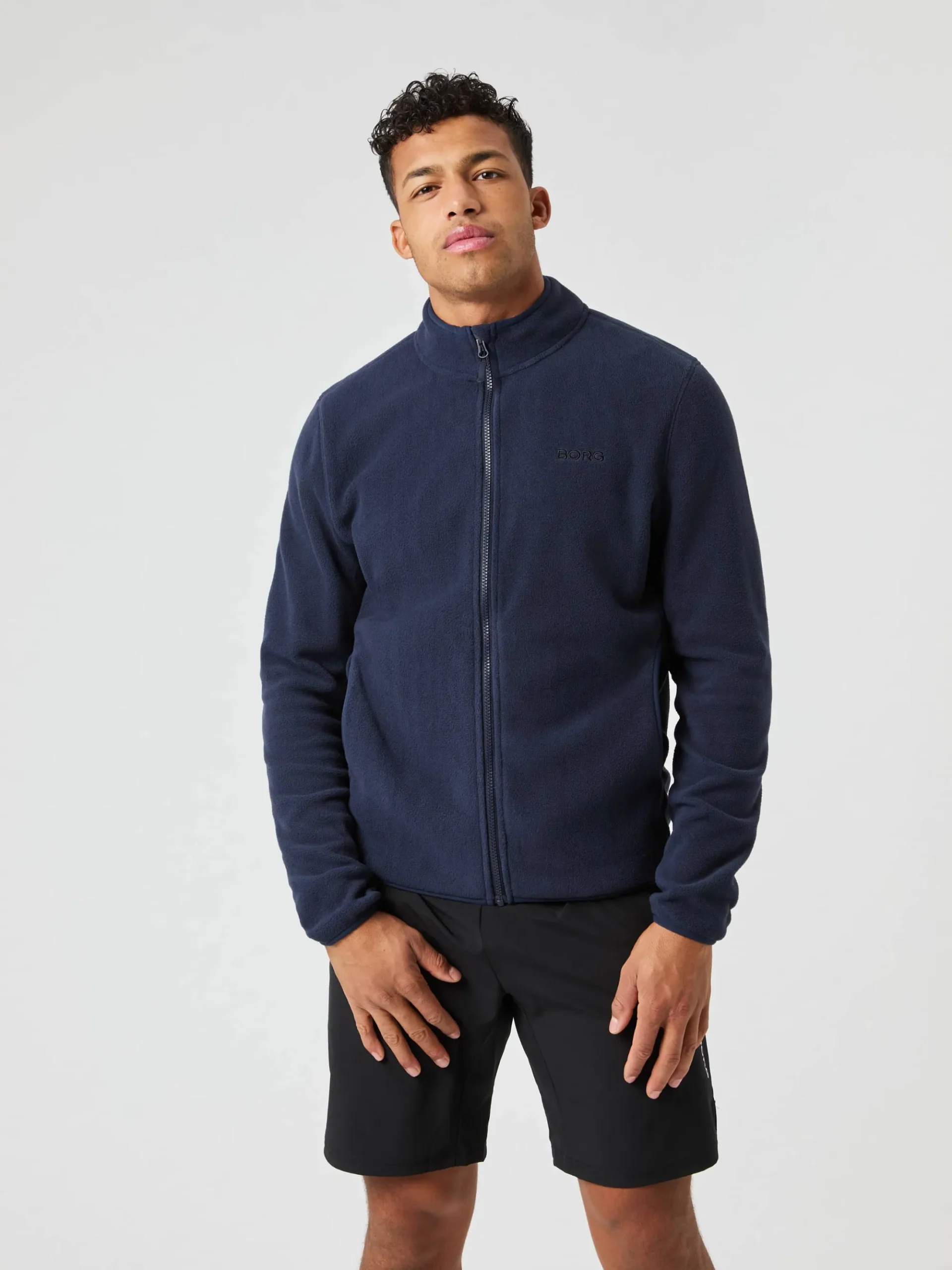 Björn Borg Jackor * Borg Fu Zip Feece Night Sky