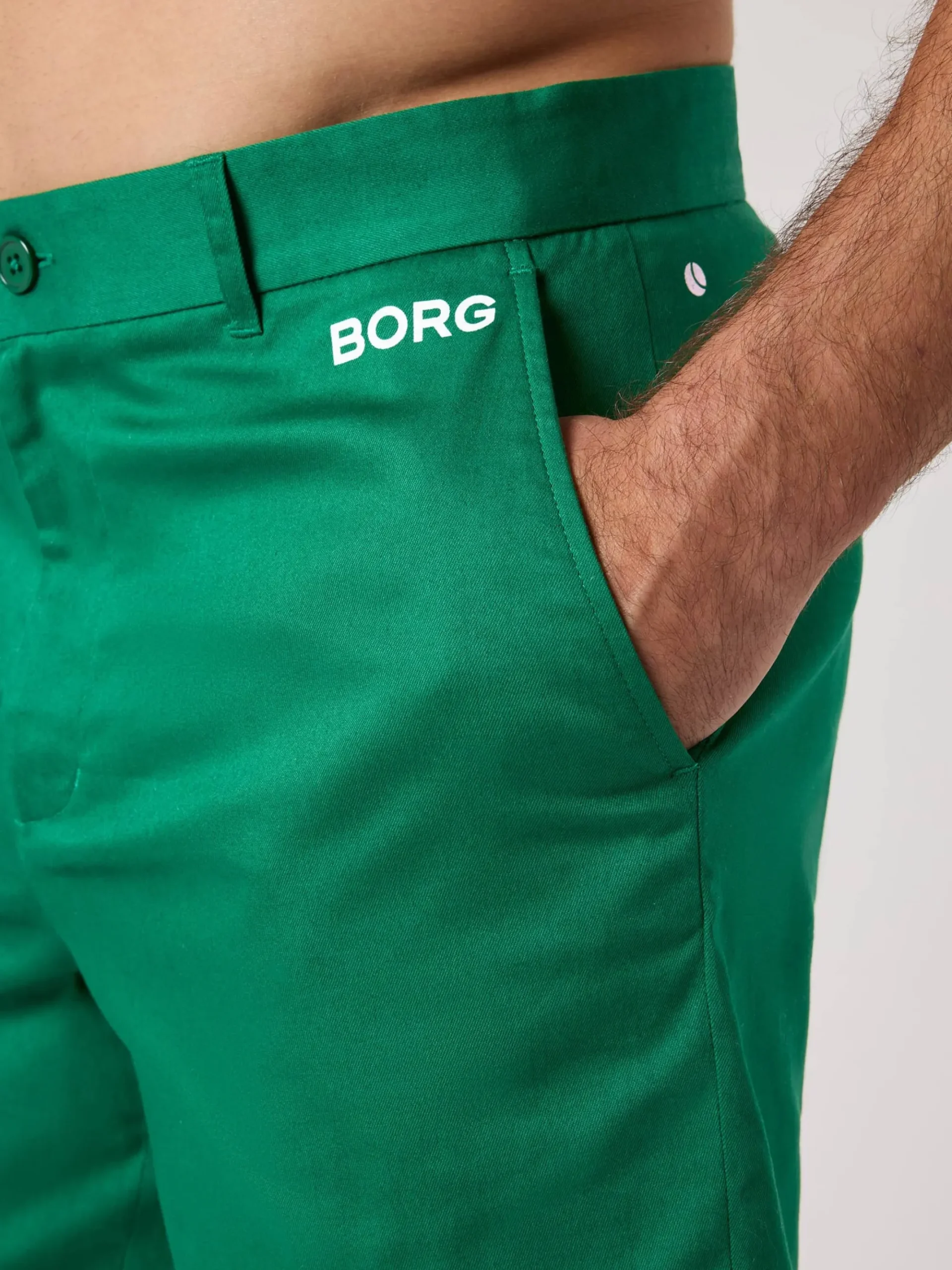 Björn Borg Golf|Shorts * Borg Gof Chino hort Verdant Green