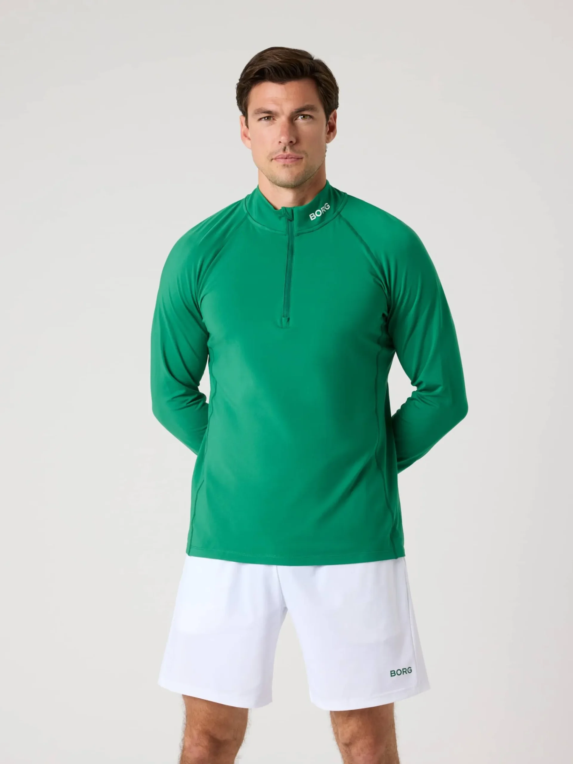 Björn Borg Tröjor|Golf * Borg Gof idayer Haf Zip Verdant Green