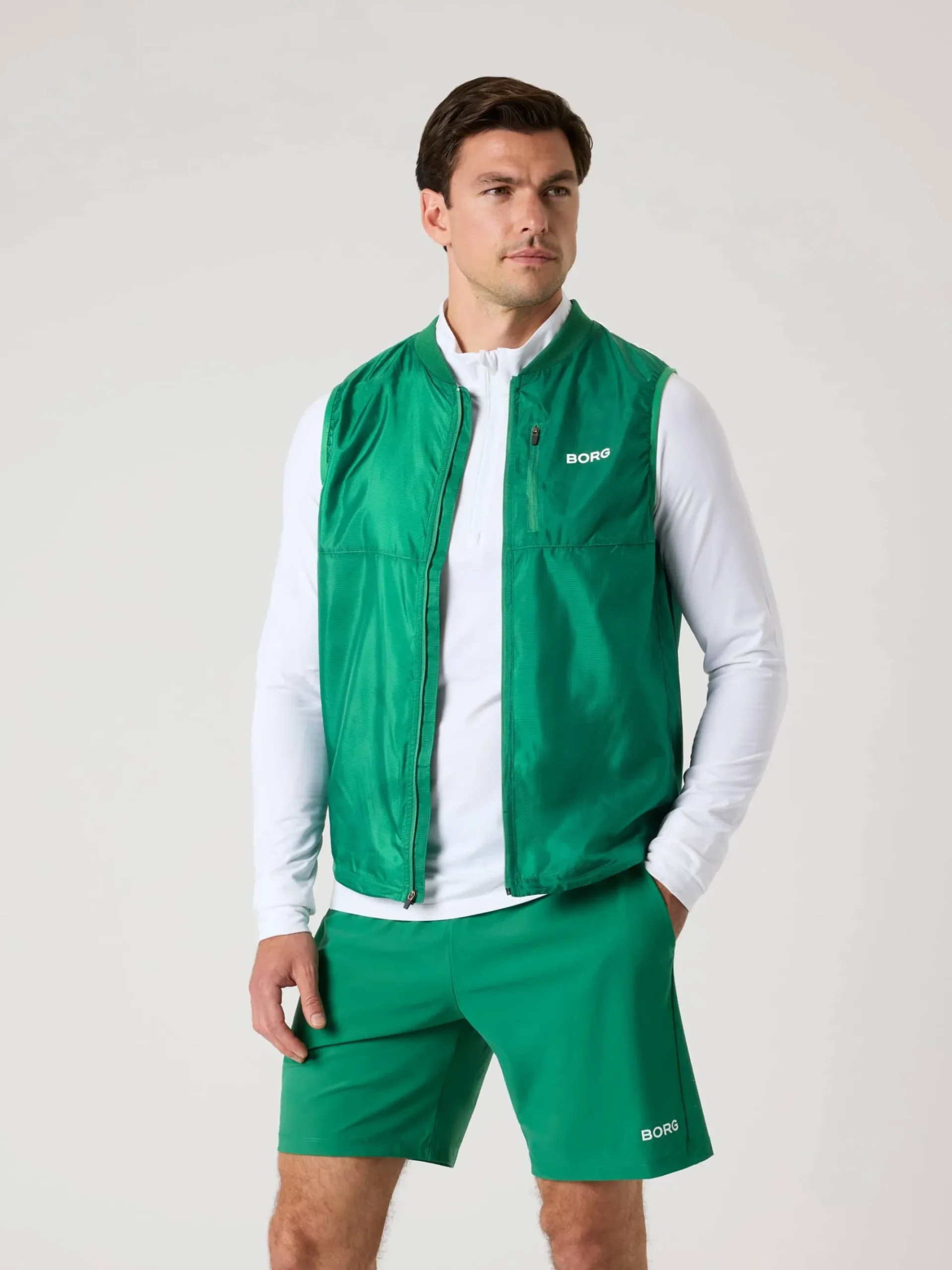 Björn Borg Västar|Golf * Borg Gof Vet Riptop Verdant Green