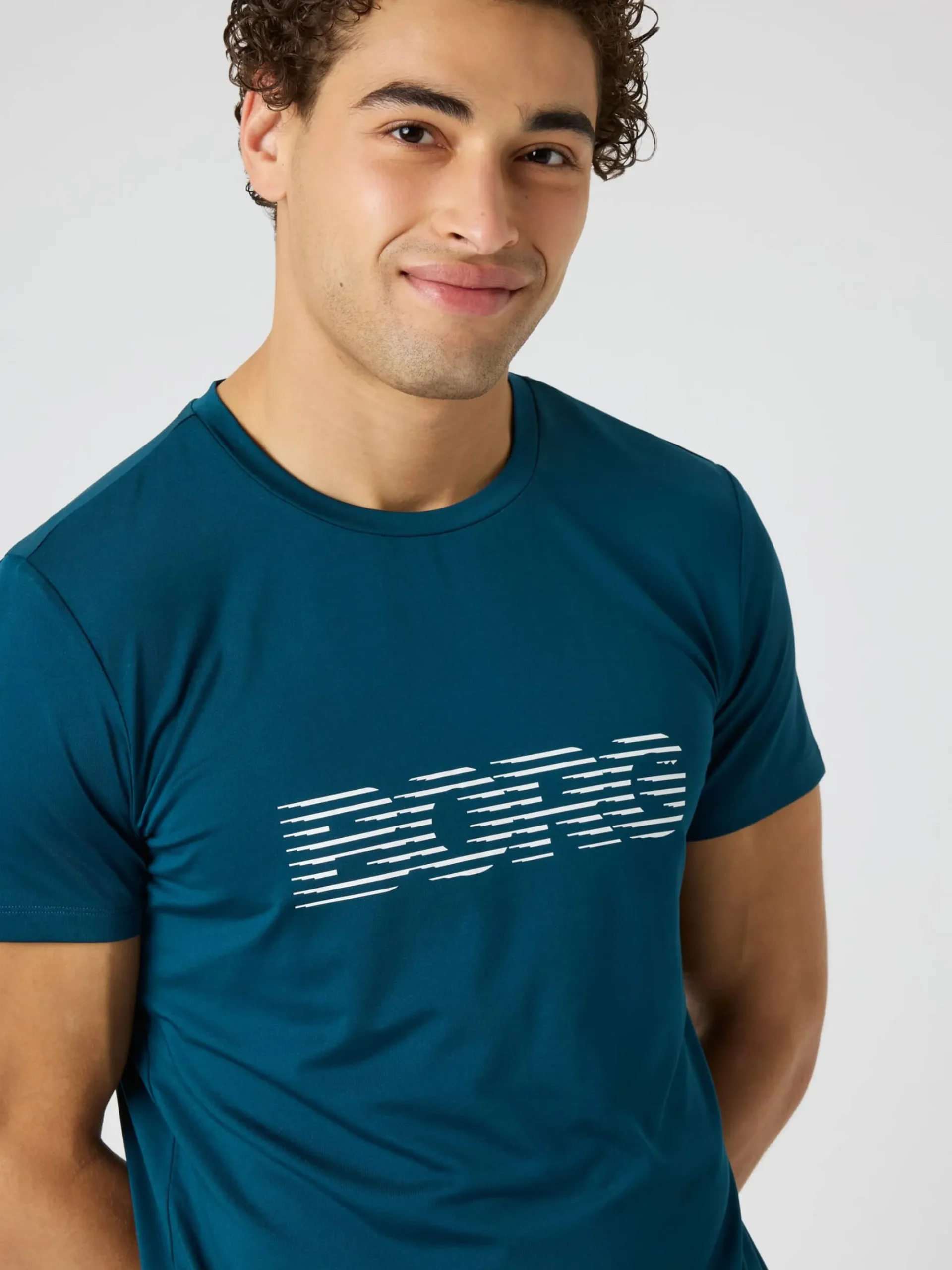 Björn Borg T-Shirts|Gym & Träning * Borg Graphic T-hirt Reflecting Pond