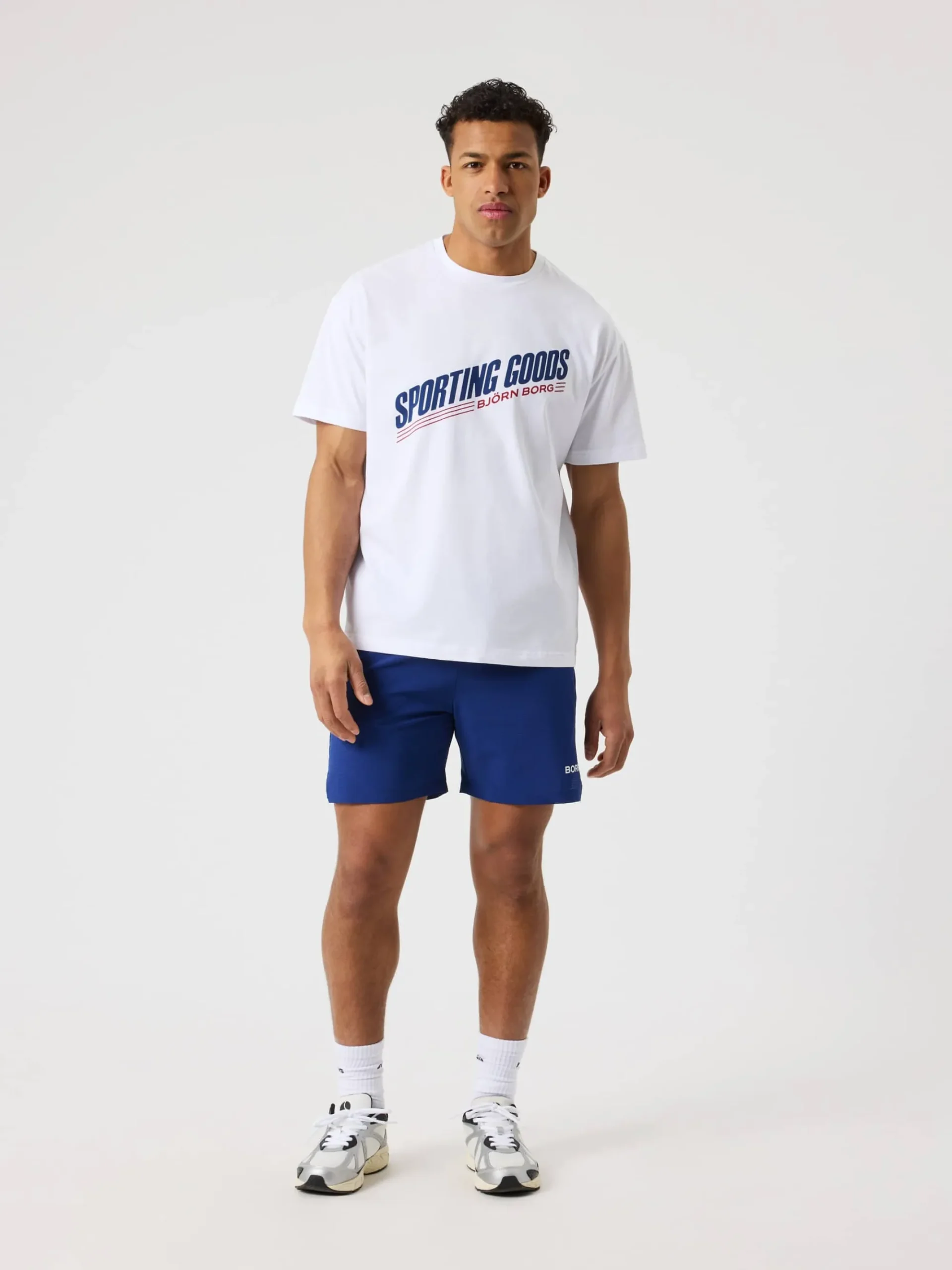 Björn Borg T-Shirts|Gym & Träning * Borg Gy Overized T-hirt Brilliant White