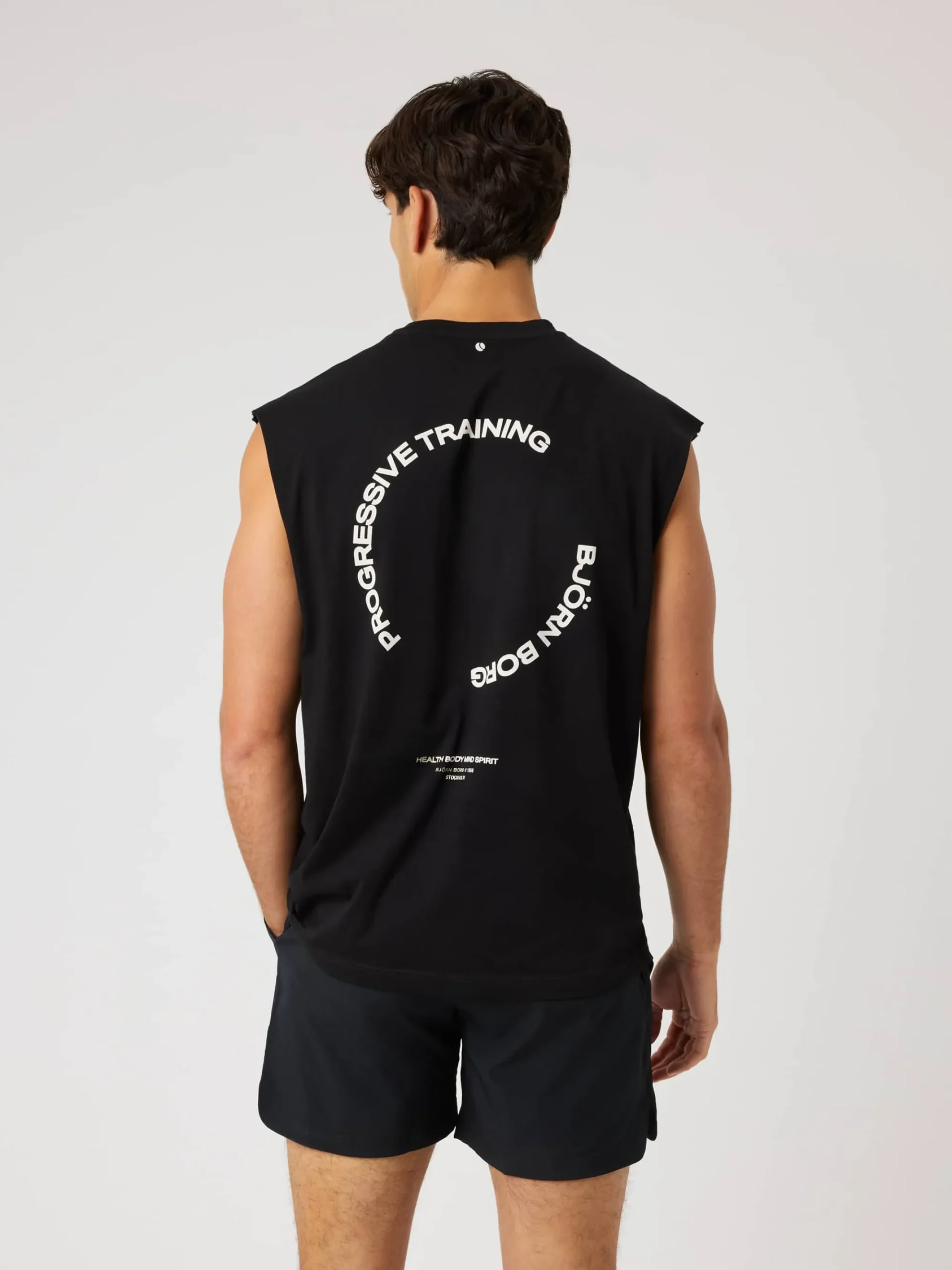 Björn Borg Tank Tops|Gym & Träning * Borg Gy eevee T-hirt Black Beauty
